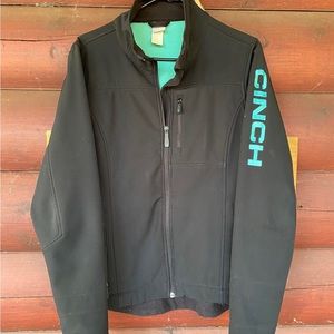 Cinch jacket teal/black concealed & carry